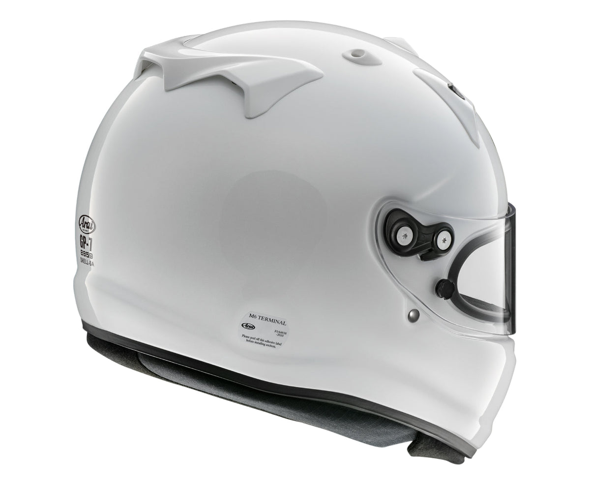 Arai GP-7 FRP White Auto Helmet