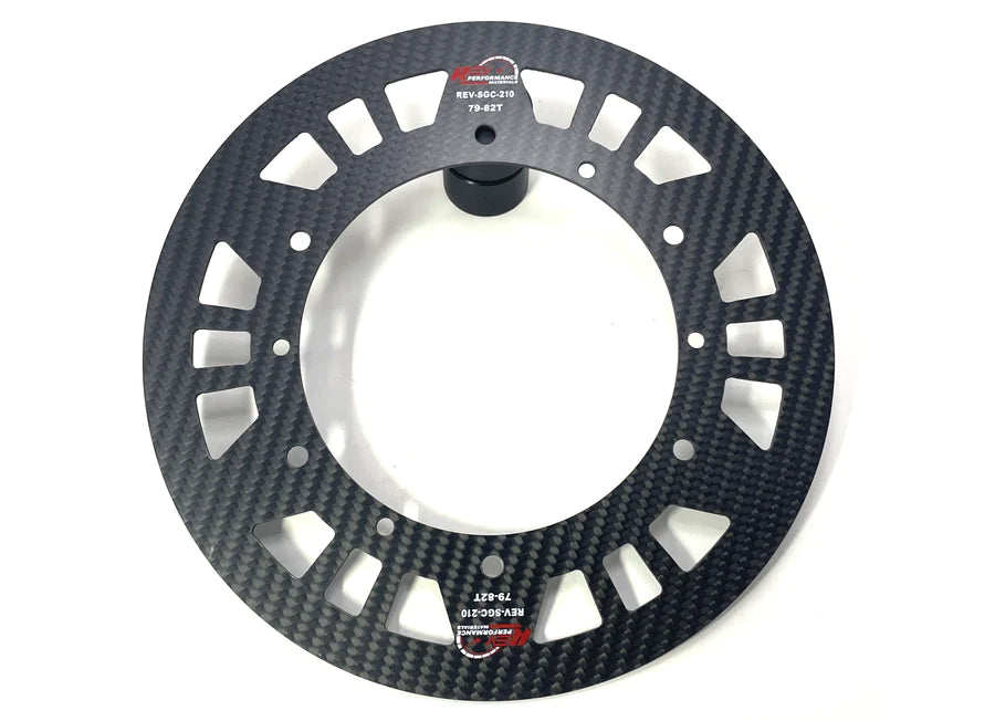REV Carbon Fibre Sprocket Protector